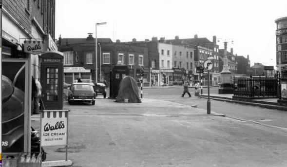 Stockwell Binfield junction in c1970