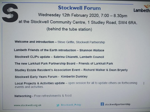Stockwell Forum 12.2.20